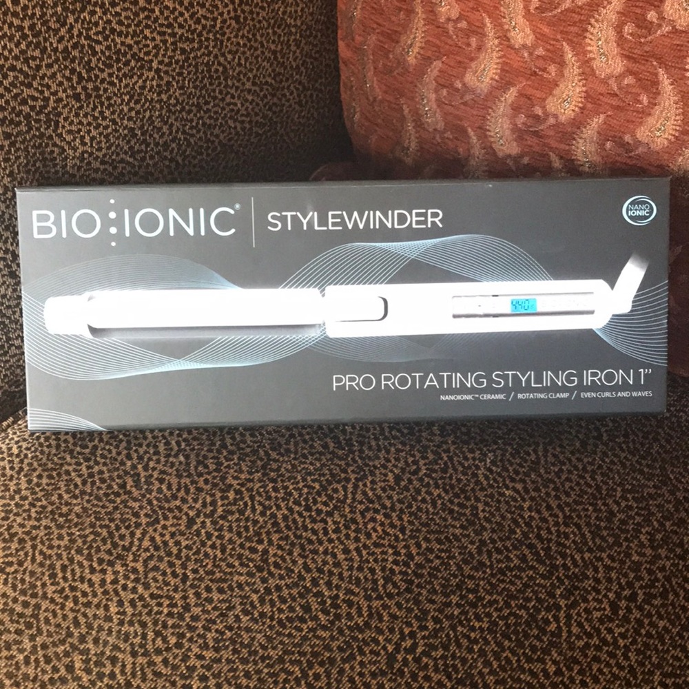 Bio Ionic Stylewinder Pro Rotating Iron - New- 1”